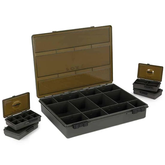 Cutie Pentru Accesorii Fox Eos Loaded Carp Tackle Box Large, 33x26x5cm [2]