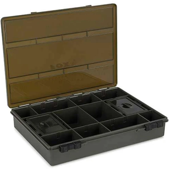 Bagajerie pescuit - Cutie Pentru Accesorii Fox Eos Loaded Carp Tackle Box Large, 33x26x5cm