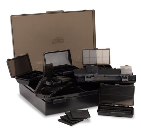 Pescuitul în Moldova - Cutie pentru accesorii NASH Box Logic Loaded Tackle Box Large 34.7x26x6.2cm