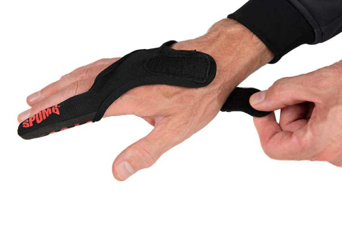 Degetar Spomb Finger Stall, Black-red [1]