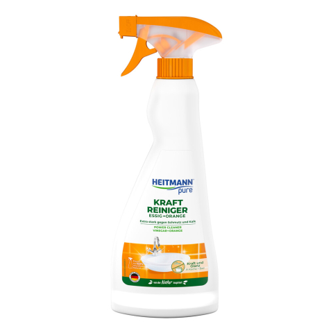 Produse pentru curățenie - Degresant PURE POWER  Oțet si Portocala, Heitmann 500 ml