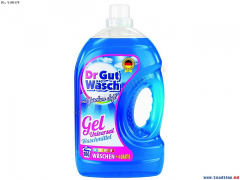 Detergenţi si produse pentru rufe - Detergent Gel de rufe - Universal, , "Dr Gut Wäsch" 3,15 L
