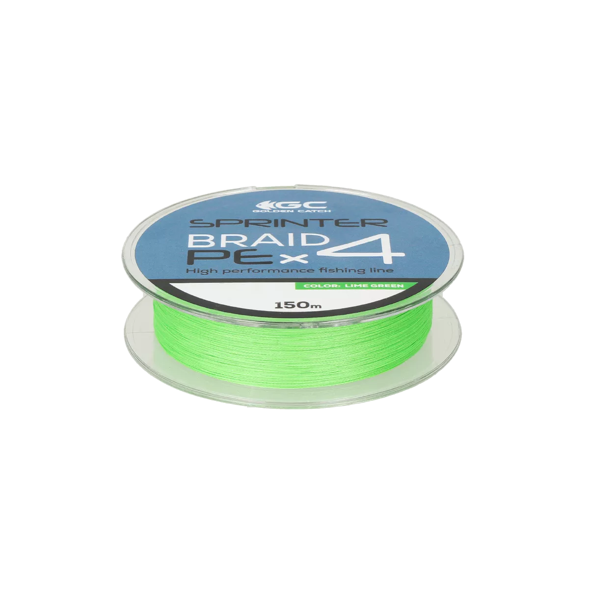Шнур GC Sprinter PE X4 150м Lime Green #1.5 [1]