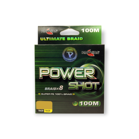 Карповая леска - Шнур 100 метров, Power Shot (0.14мм)