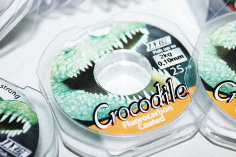 Fire feeder, stationar - Fir Jaxon Crocodile Fluorocarbon 25m 0.10mm