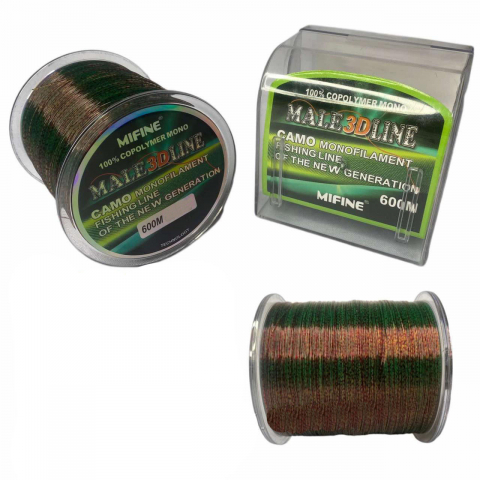 Pescuit la crap - Fir MIKADO MALE3DLINE 600m (0.30)