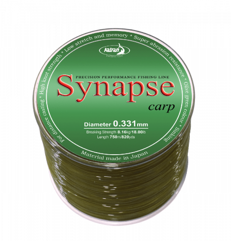 Fir monofilament KATRAN SYNAPSE Carp 0.261mm 1000m [1]
