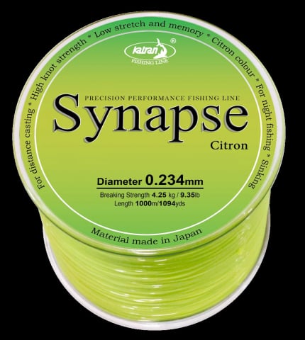 Леска KATRAN SYNAPSE Citron 0.331mm 1000m [1]