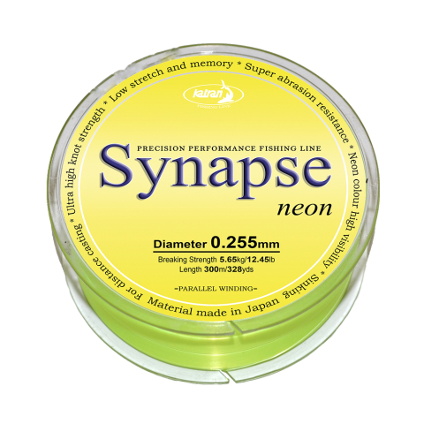 Monofilament Crap - Fir monofilament KATRAN SYNAPSE Neon 0.255mm 300m