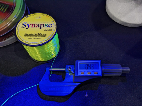 Леска монофиламент Katran Synapse Neon 0,255 мм, 300 м [7]
