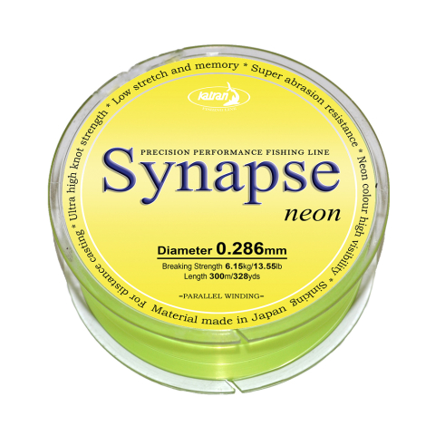 Fire Crap - Fir monofilament KATRAN SYNAPSE Neon 0.286mm, 300m