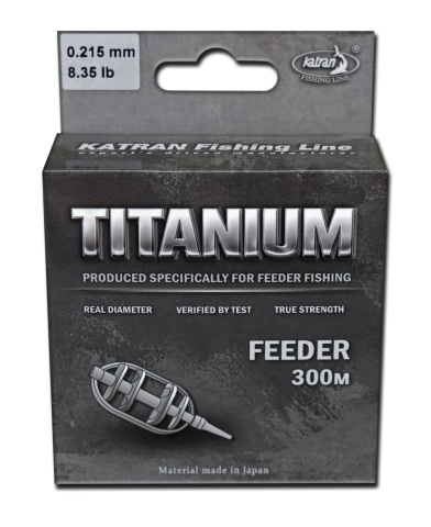Fir monofilament KATRAN TITANIUM Feeder 0.245mm, 300m [1]
