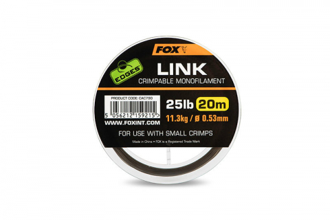 Pescuitul în Moldova - Fir Monofilament pentru confectionare monturi rigide Fox Edges Khaki 0.53mm/25lb(20m)