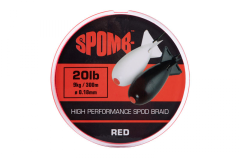 Fire Crap - Fir Textil Fox pentru Spomb Braid 300m, 9kg, 20lb, Red 0.18mm
