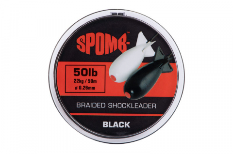 Fire Crap - Fir Textil Fox pentru Spomb Braid Black, 0.26mm, 22kg, 50m