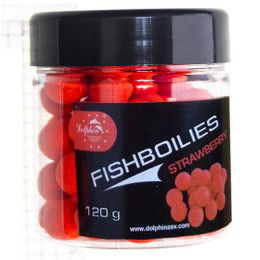 Pop-up - Fishboiles 10mm 80g Strawberry Dolphin