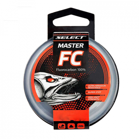 Pescuitul în Moldova - Fluorocarbon 20m 0.215mm 7lb/3.0kg SELECT MASTER FC