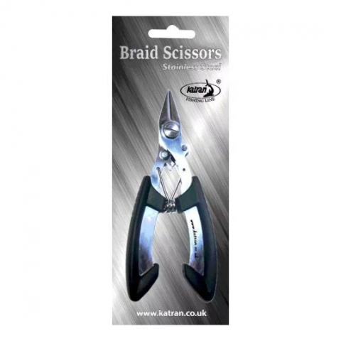 Accesorii, monturi crap - Foarfeca tip cleste KATRAN pentru Fir Textil