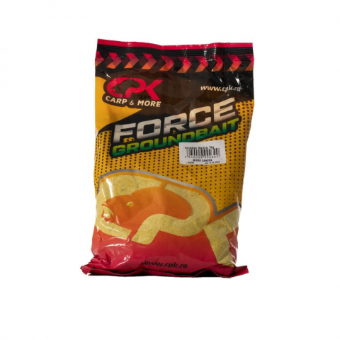 Pescuitul în Moldova - FORCE GROUNDBAIT MIERE & CANEPA 1kg CPK