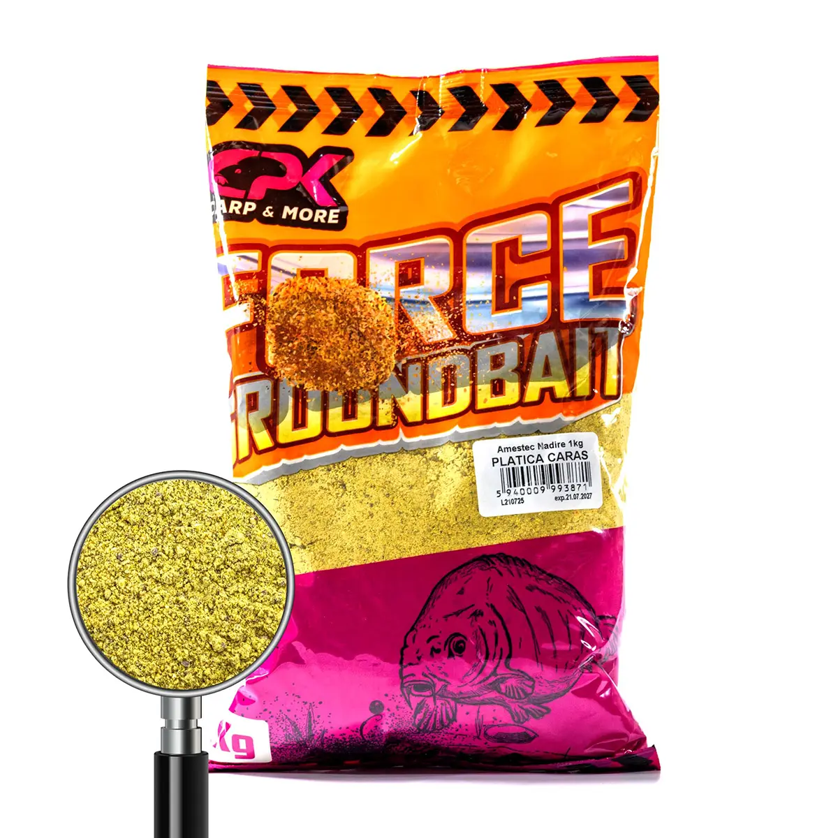 фидерная прикормка - ПРИКОРМКА CPK FORCE GROUNDBAIT ЛЕЩ & КАРАСЬ, 1кг