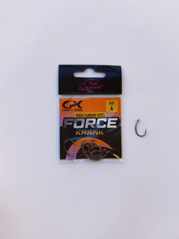 Carlige crap - FORCE KRANK NR4