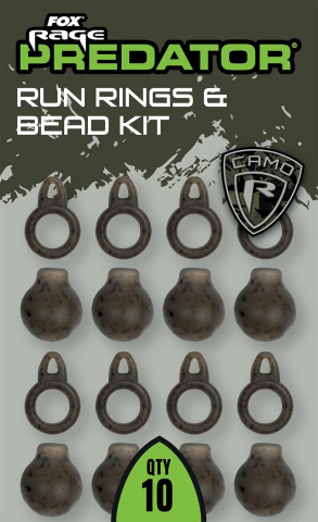 FOX Rage Predator Camo Run Rings & Bead Kit 10buc. [1]