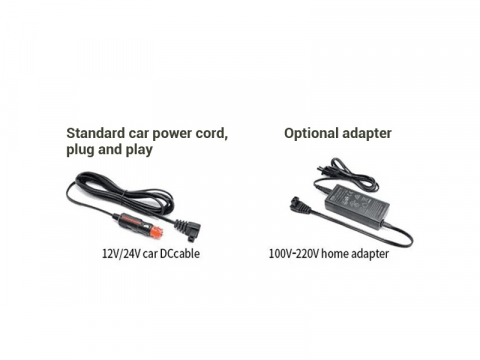 Frigider portabil cu compresor 12L, 12V/24V/220V, -20°C ~ +20°C, Mod ECO/MAX, model T01-12 [3]