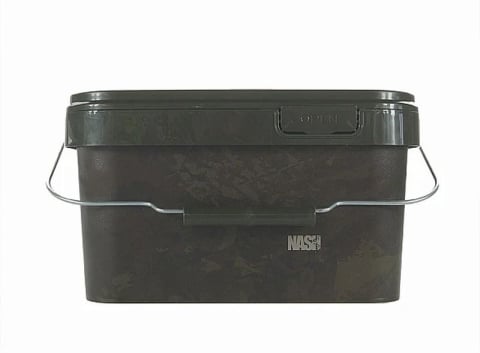 Pescuitul în Moldova - Găleată dreptunghiulară NASH Spot On Camo, 5 L
