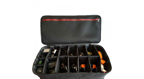 Genti - Geanta pentru 10 mulinete LeRoy Reel Case 10 negru