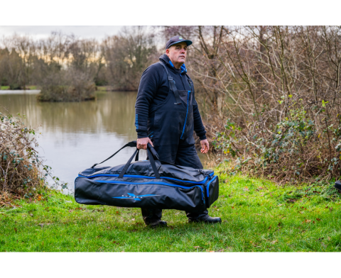 Geanta Preston Supera X Roller And Roost XL, 122x32x23cm [9]