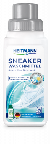 Detergenţi si produse pentru rufe - HEITMANN - Detergent lichid special pentru incaltaminte sport, 250 ml