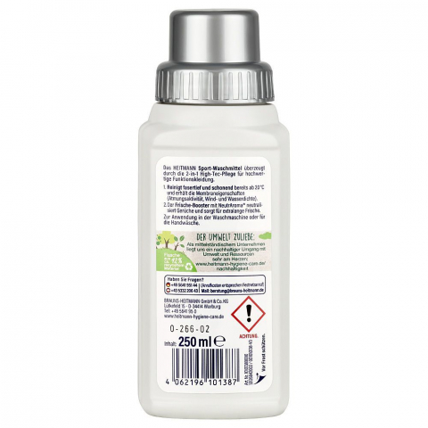 HEITMANN Detergent special pentru haine Sportive cu membrana si turistice, 250 ml [1]
