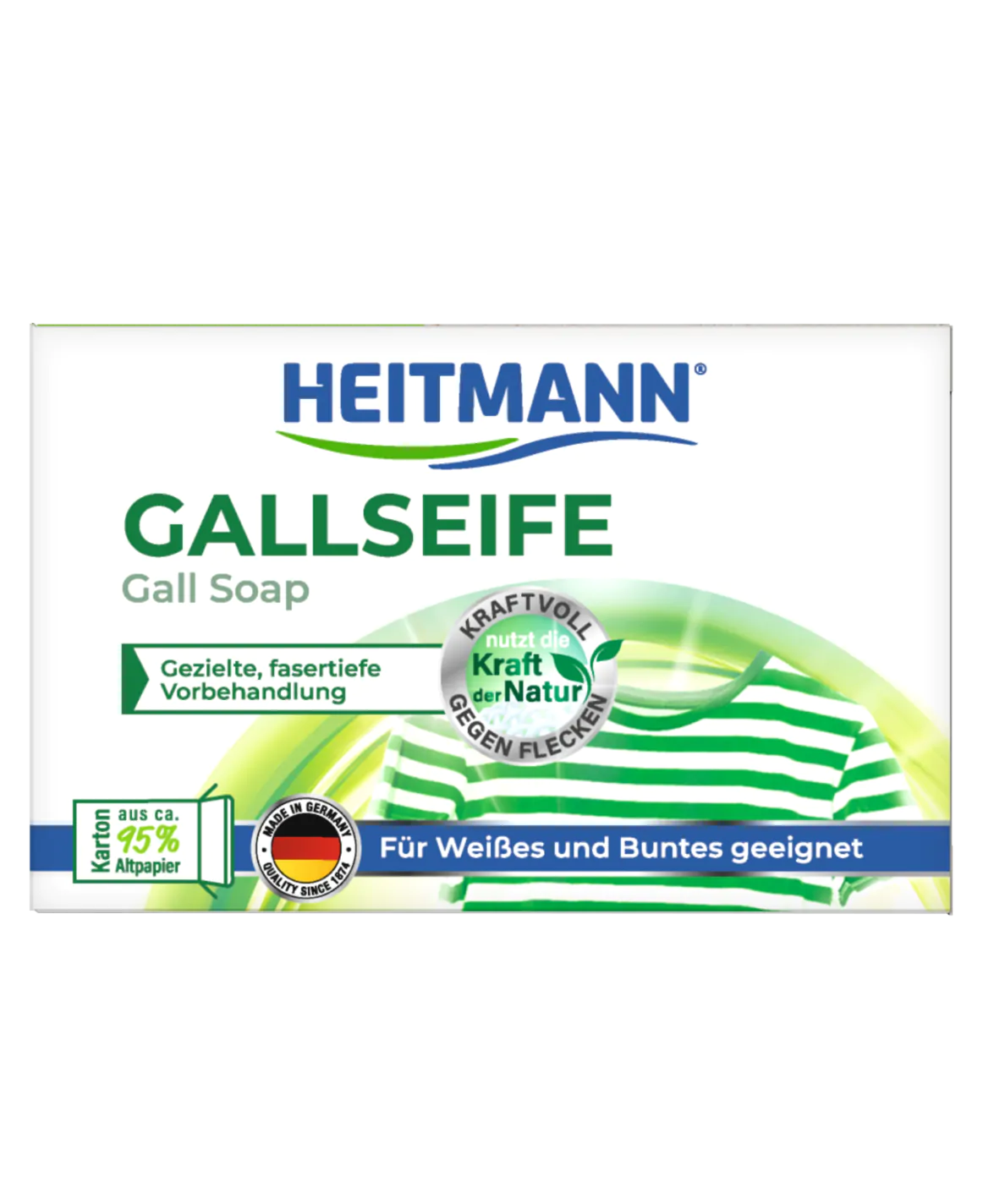Detergenţi si produse pentru rufe - HEITMANN Săpun din fiere de bovină, 100 g