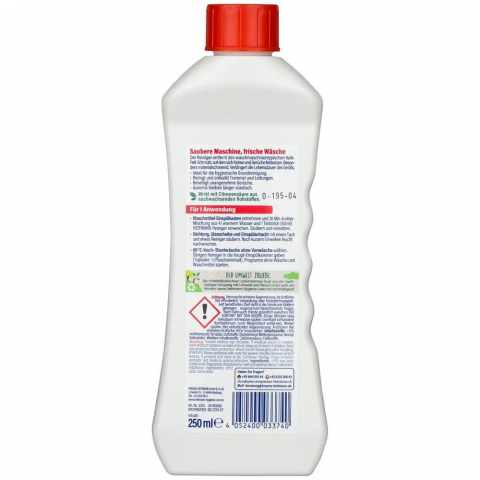 HEITMANN Soluţie de curăţare şi întreţinere pentru maşini de spălat 3-in-1, 250 ml [1]