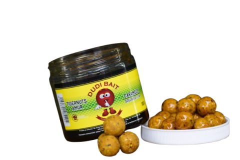 Boiles - Hook bait DUDI BAIT Tigernuts - Amur Caramele Solubile 20 mm, 100 g