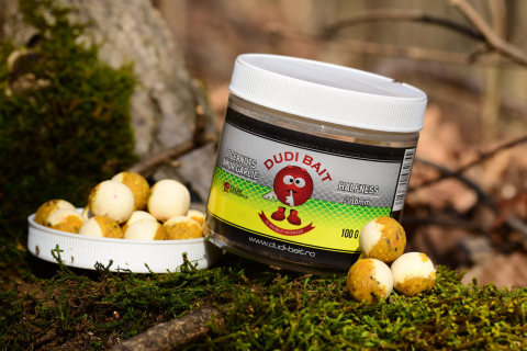Wafters - Hook bait DUDI BAIT Tigernuts Amur HALFNESS Garlic 20mm, 100g
