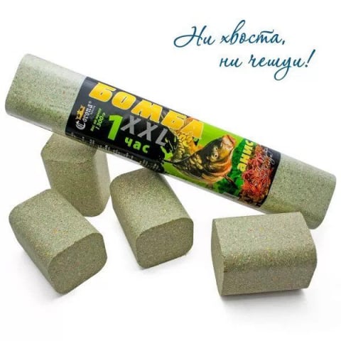 Прикормки - Прикормка Бомба XXL, АНИС, 1 час