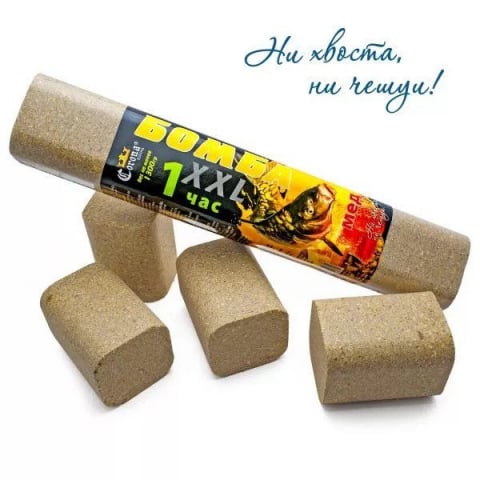 Прикормки - Прикормка Бомба XXL, МЕД, 1 час
