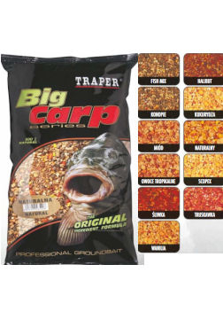 Nada, momeala, aditivi - Hrana pentru peste Traper Big Carp 1 kg (PLUM/PRUNA)