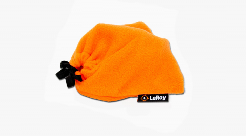Флисовый чехол-мешок для катушки (M 20*20см ) LeRoy Оранжевый [2]