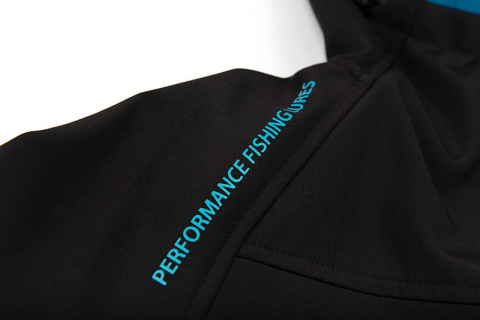 Jacheta SOFT SHELL SALMO JACKET, BLACK & BLUE [10]