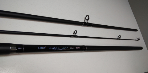 Карповое Удилище LIBAO CLASSIC CARP 3.30м 150g, композит [1]