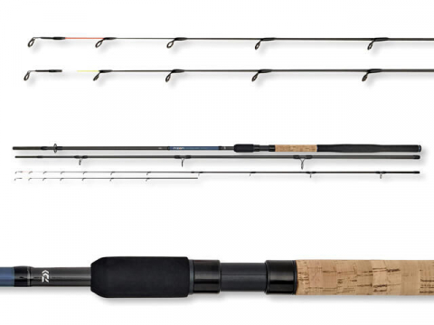 Lanseta DAIWA 3+2buc N ZON POWER FEEDER 3.66m/100g [2]