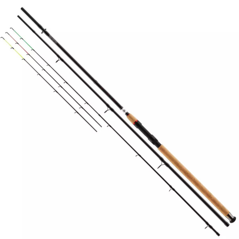 Lansete Feeder, Stationar, Pluta - Lanseta feeder Daiwa Ninja Feeder 330MH-BD 3.30m 120gr 3 varfuri
