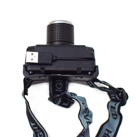Lanterna frontala cu acumulator 1LED, War Policeman [1]