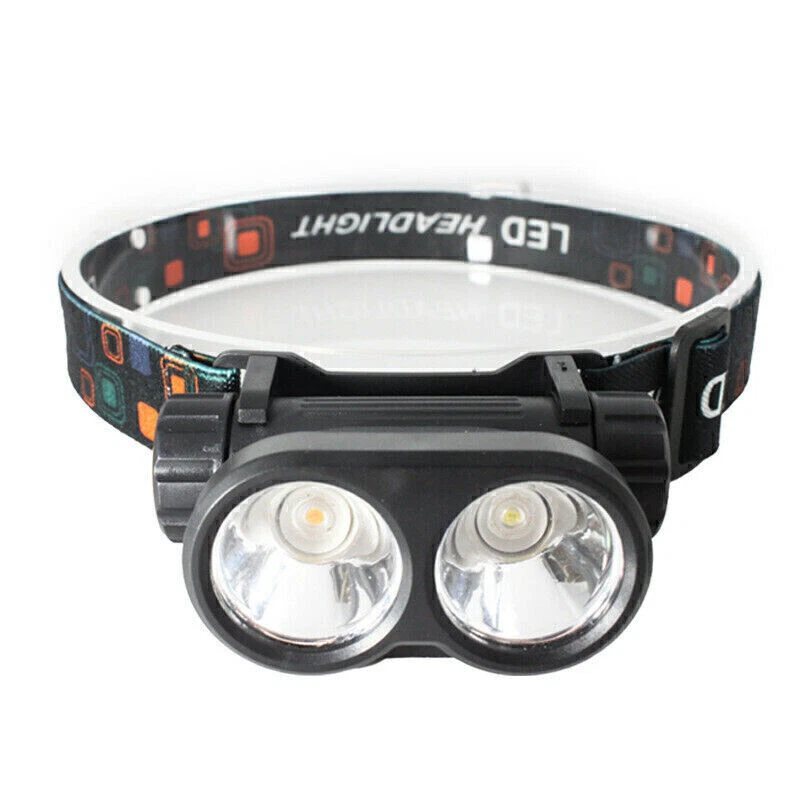 Lanterne - Lanterna frontala cu acumulator 2LED