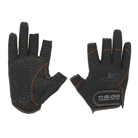 Imbracaminte - Manusi de pescuit GC Titanium 3 Cut TW-301 M