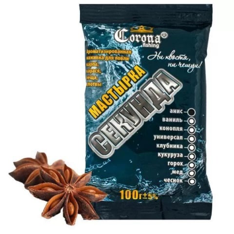 Прикормки - Мастырка "Секунда" Анис 100г