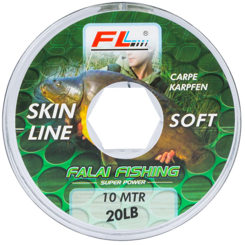 Fire Crap - Material pentru forfaci FL 10m 25LB SOFT SKIN-LINE