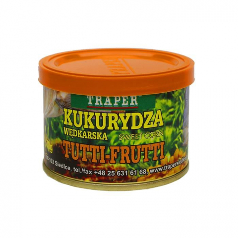 Рыбалка в Молдове - Приманка Кукуруза Traper Tutti-Frutti 70г